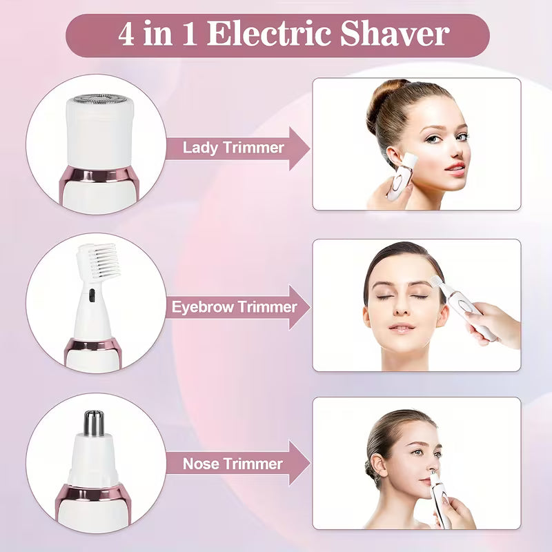 SmoothHer 4-in-1 Rechargeable Shaver