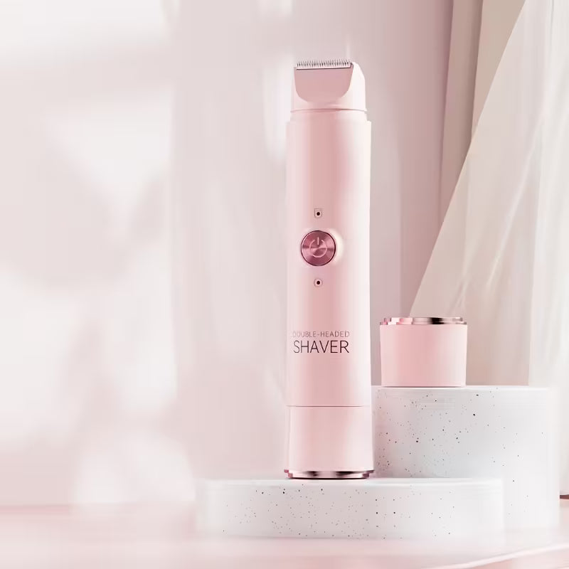 GlideHer - Dual Head 2 in 1 Hair Trimmer & Smoother