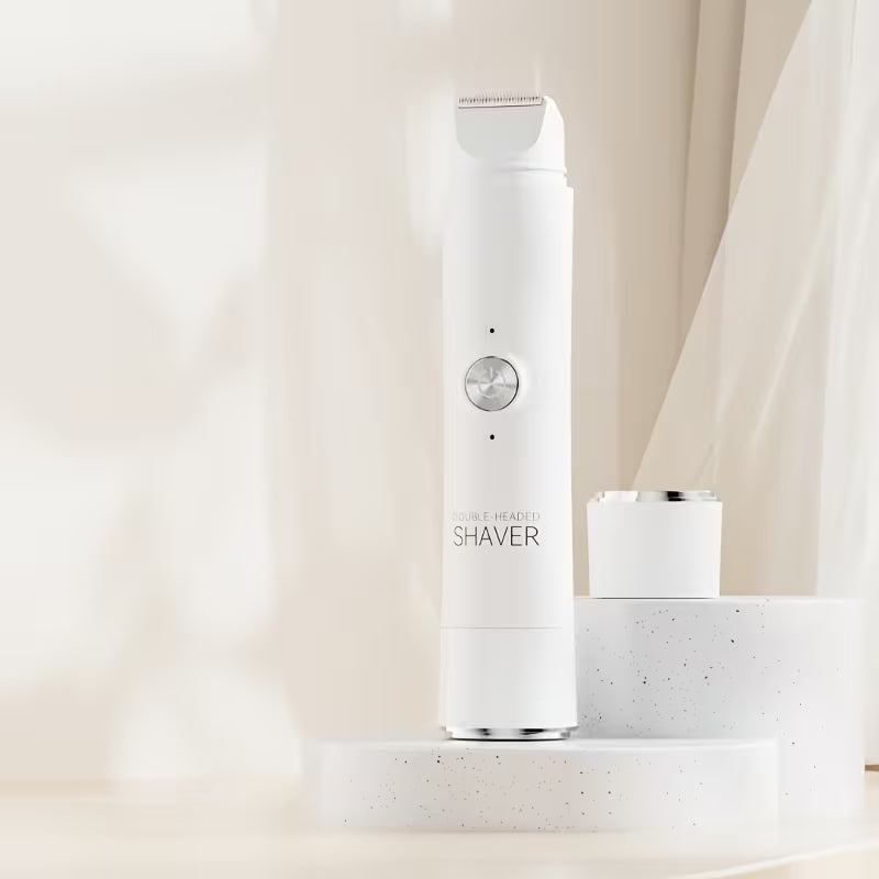 GlideHer - Dual Head 2 in 1 Hair Trimmer & Smoother