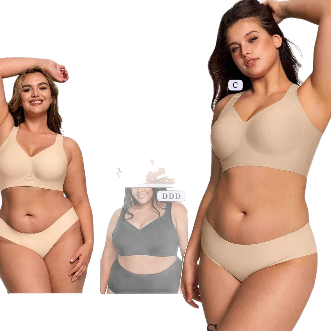 Womens Seamless Jelly Bra